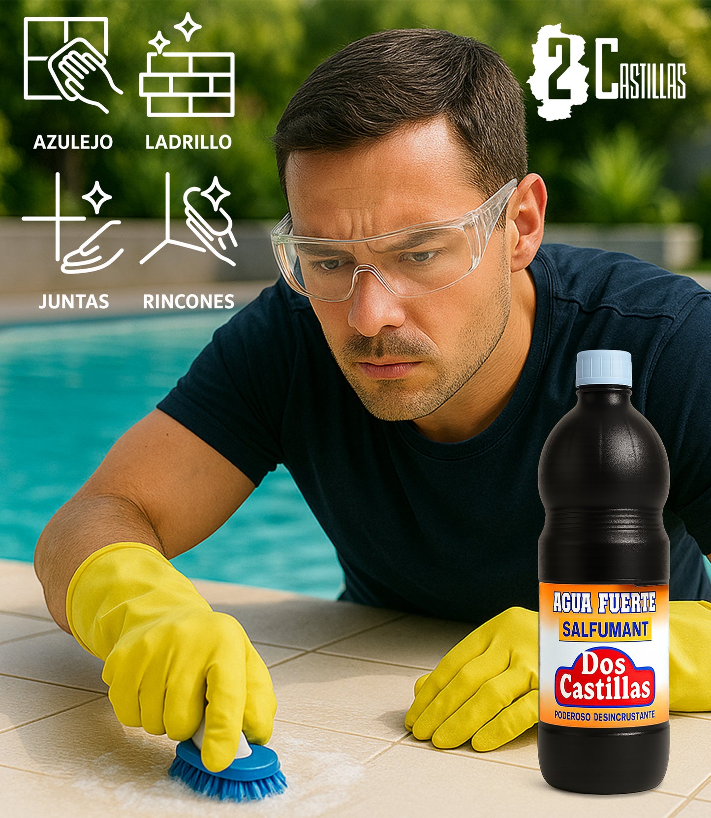 Agua Fuerte Salfumant Elimina Cal
