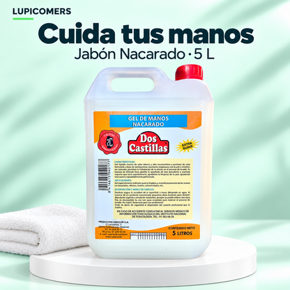 Jabón de manos líquido nacarado | Garrafa 5 L