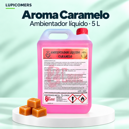 Ambientador líquido aroma Caramelo | Garrafa 5 L
