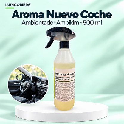 Ambientador aroma coche nuevo Ambikim 500 ml