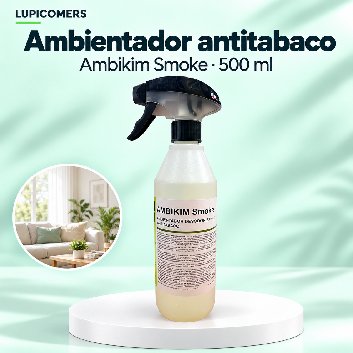 Ambientador antitabaco Ambikim Smoke 500 ml