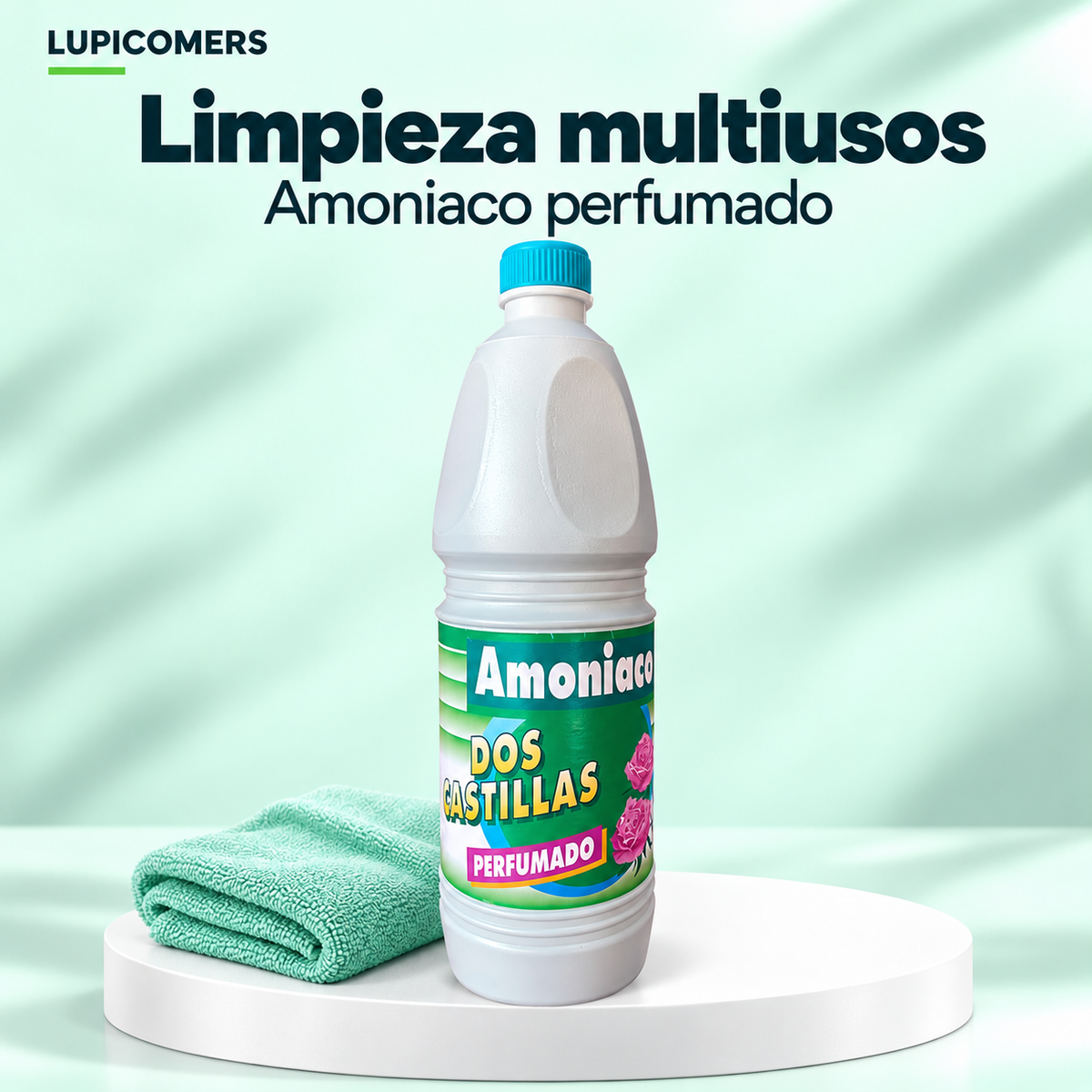 Amoniaco perfumado Dos Castillas | Pack 15 × 1 L