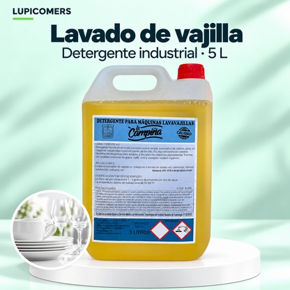 Detergente lavavajillas industrial 5 L