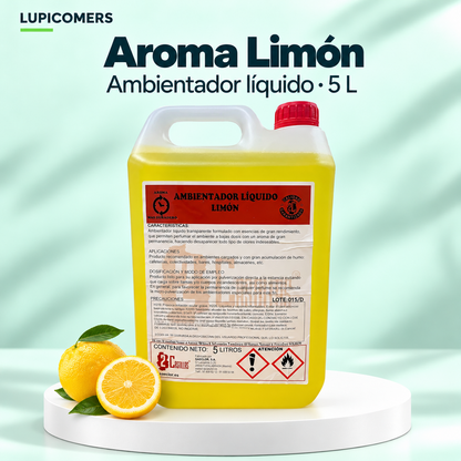 Ambientador líquido aroma Limón | Garrafa 5 L