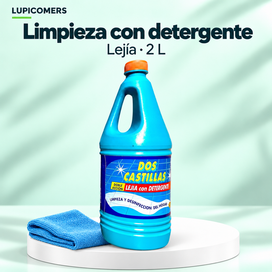 Lejía con detergente para suelos y baños 2 L