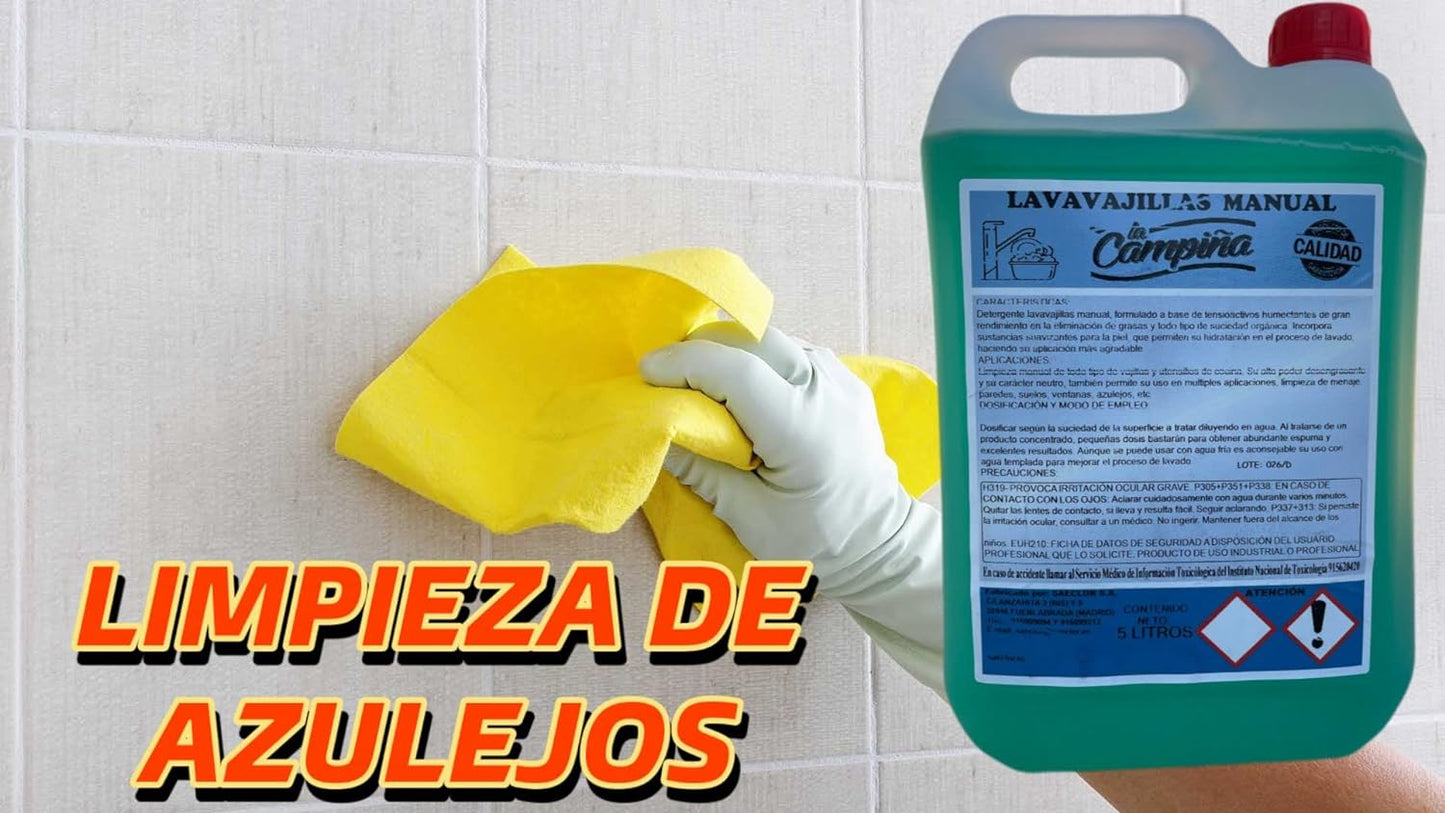 Limpiador líquido Lavaplatos Manual 5L