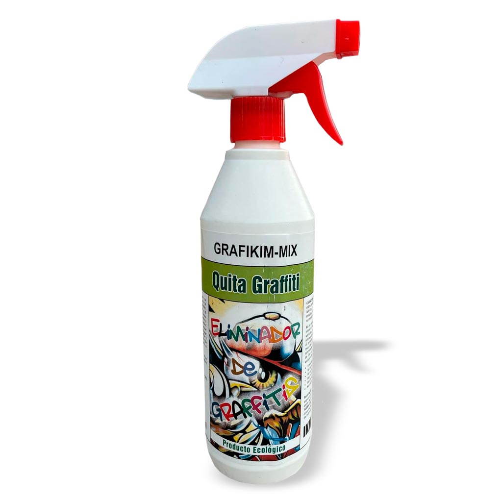 Spray limpiador quita graffiti ecológico