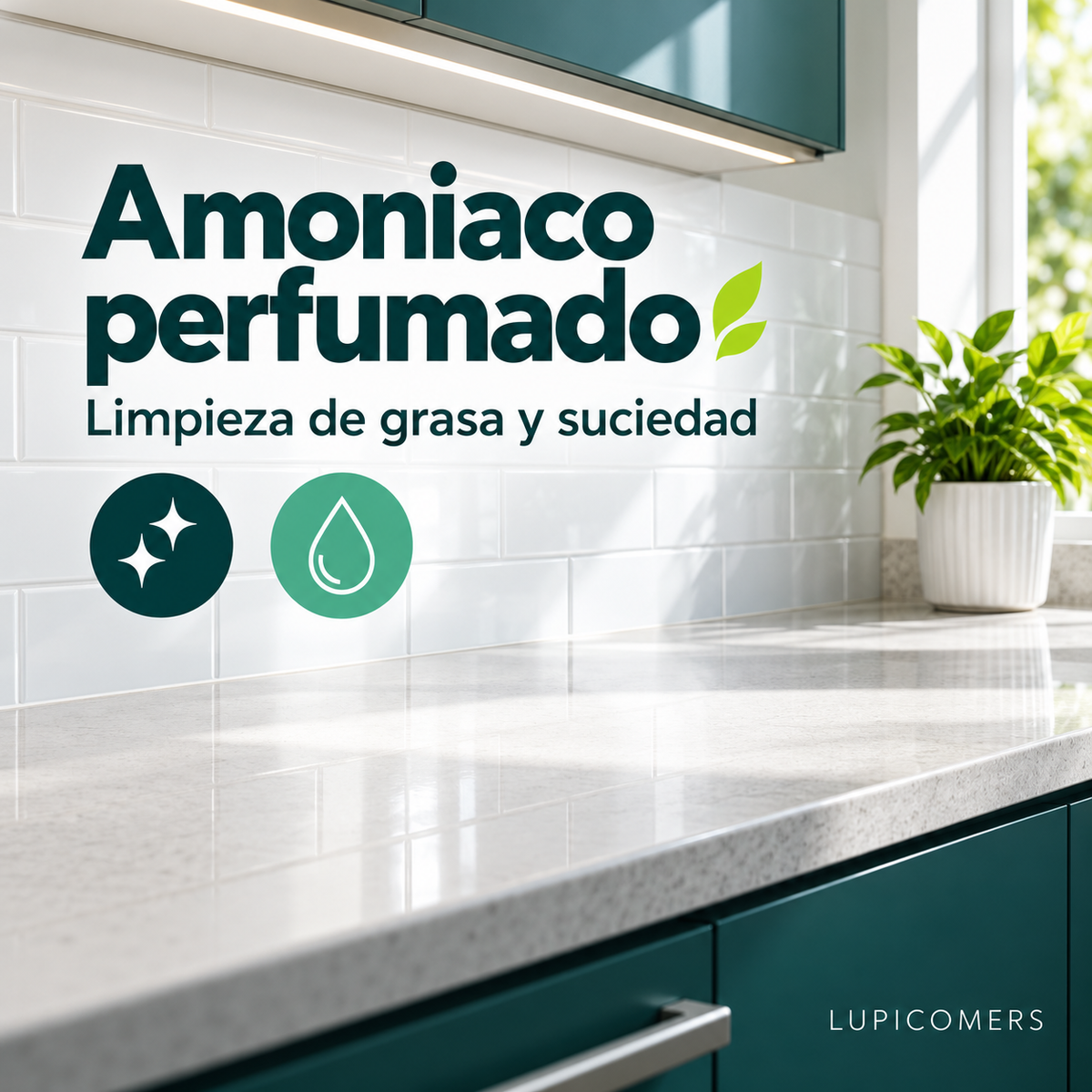 Amoniaco perfumado La Campiña | Pack 3 × 1 L