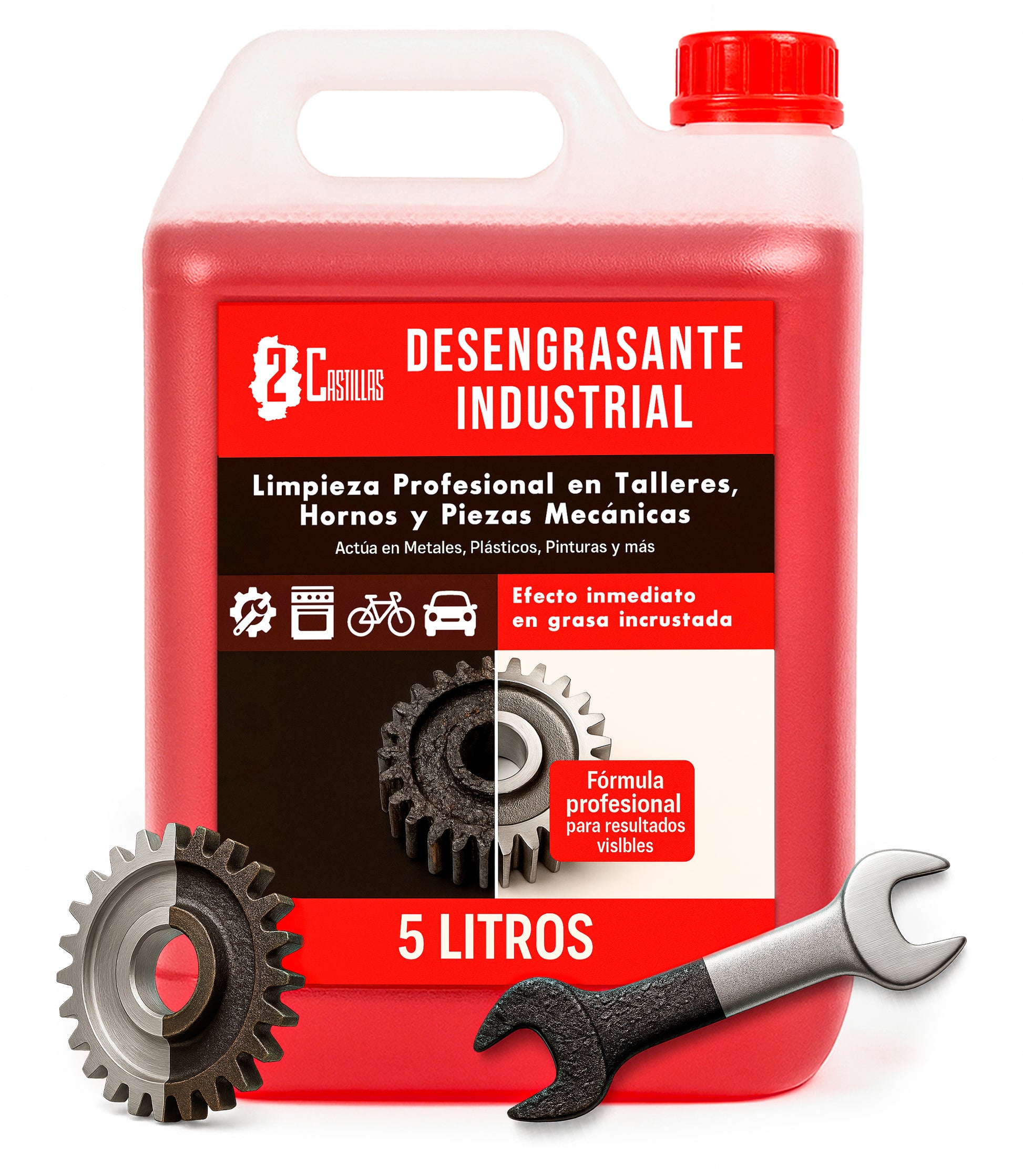 Desengrasante profesional multiusos 5L en garrafa