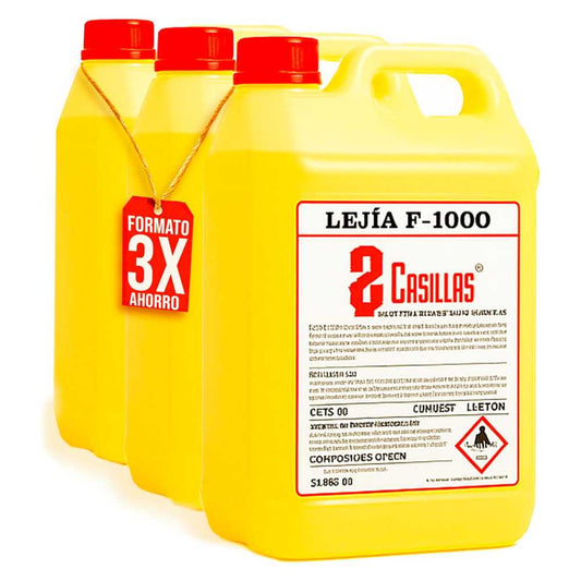 Lejía Profesional 5L | Pack Ahorro 3 Garrafas