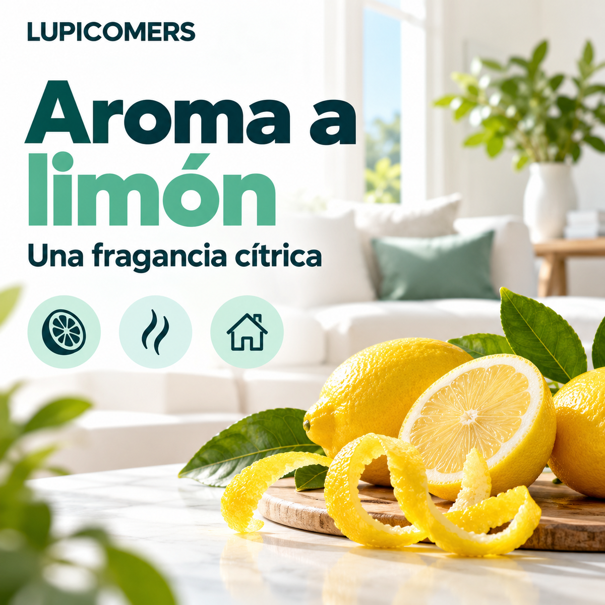 Ambientador líquido aroma Limón | Garrafa 5 L