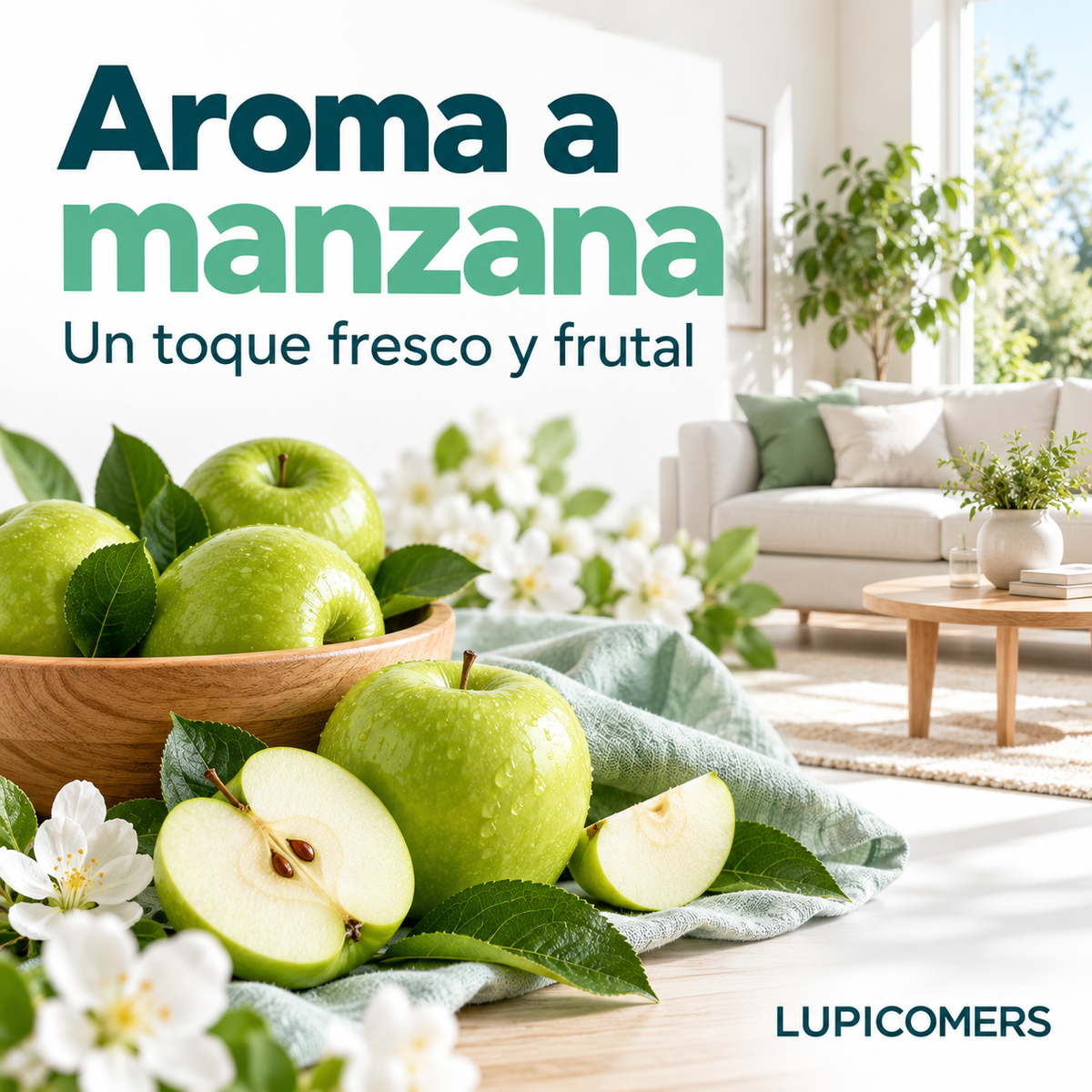 Ambientador líquido aroma Manzana | Garrafa 5 L