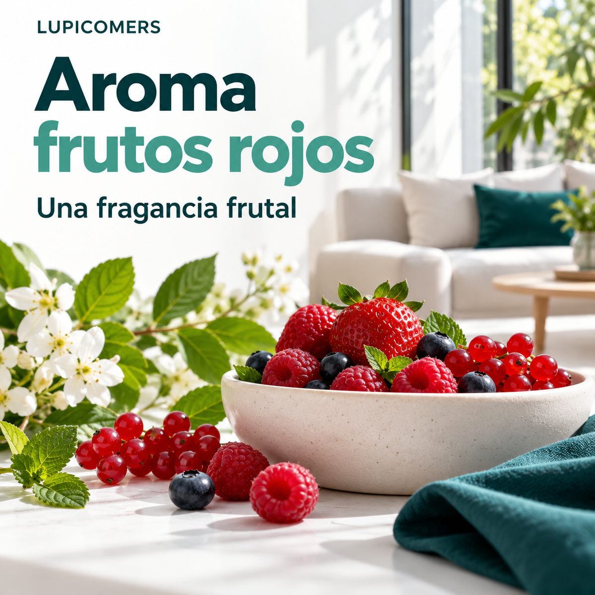 Ambientador Frutos Rojos Ambikim K-Air 500 ml