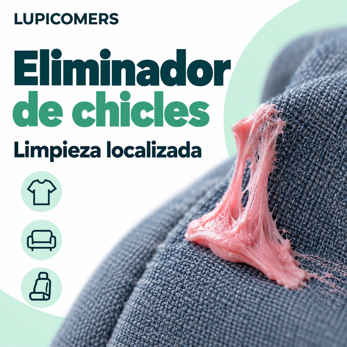 Quitachicles GUMKLIM-TEX 500 ml para textiles