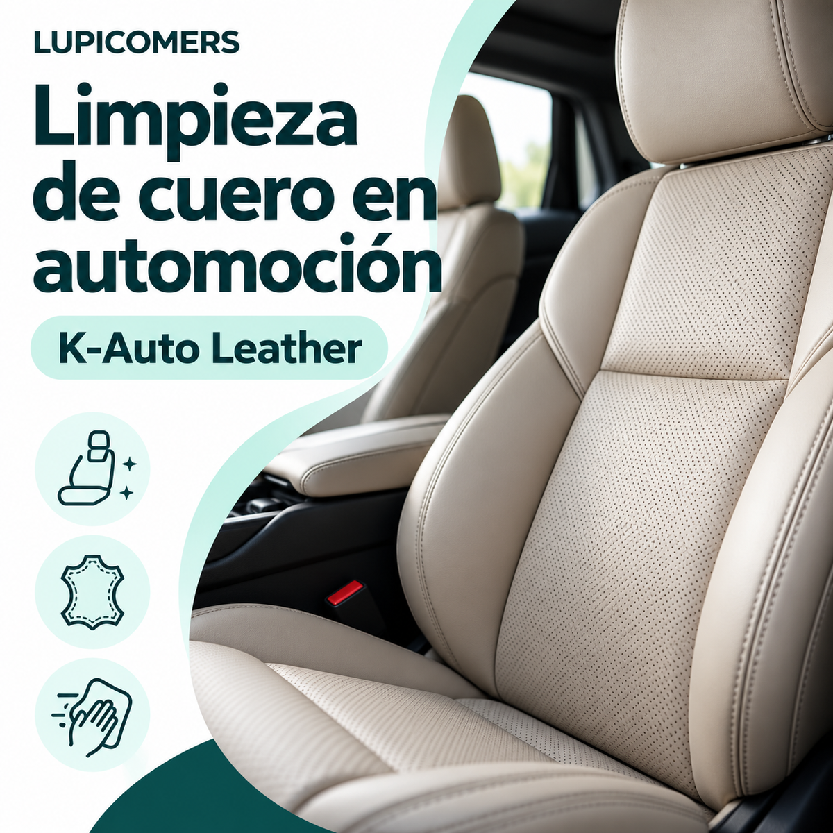 Limpiador de cuero para coche K-AUTO LEATHER 1 L