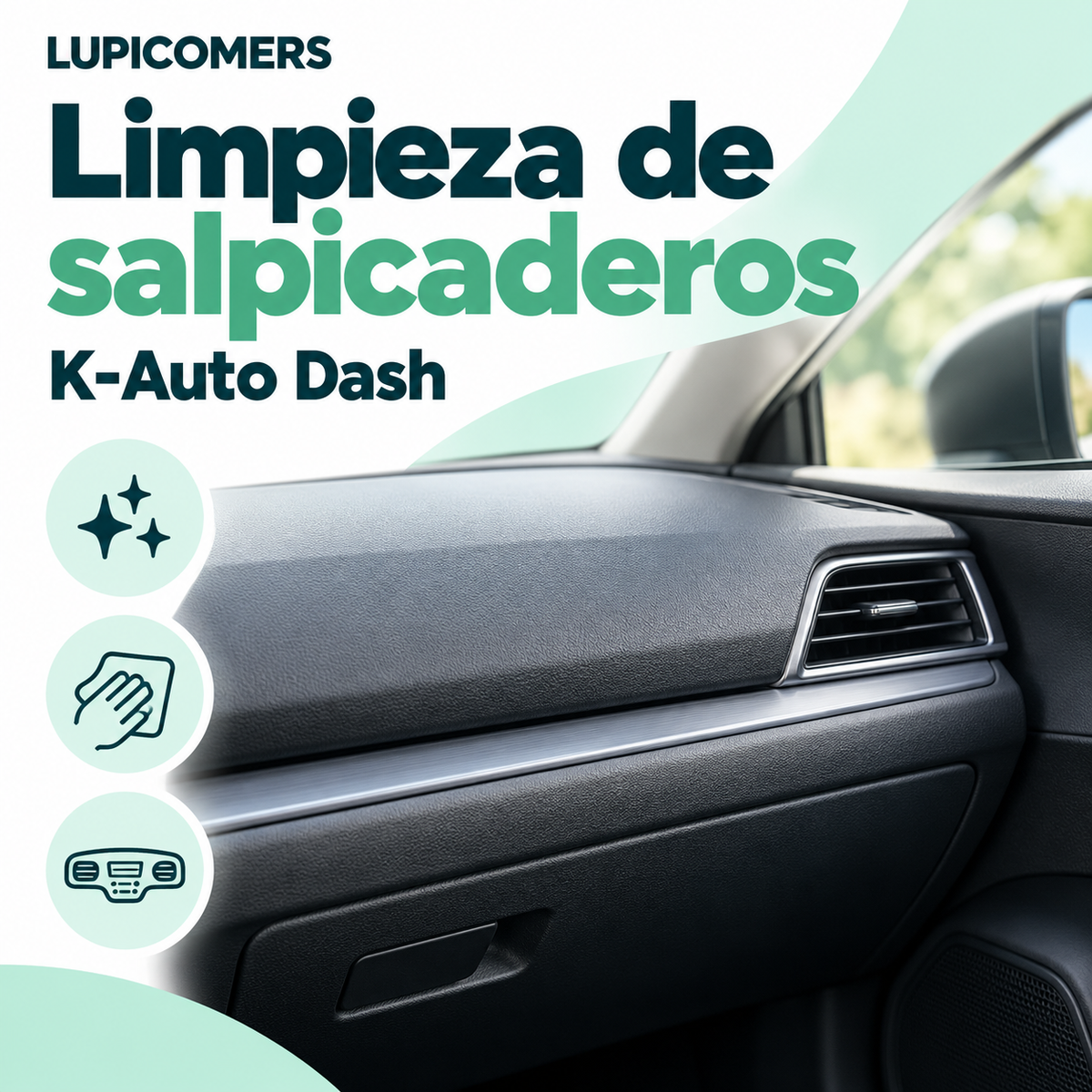 Limpiador y abrillantador de salpicaderos K-AUTO DASH 1 L
