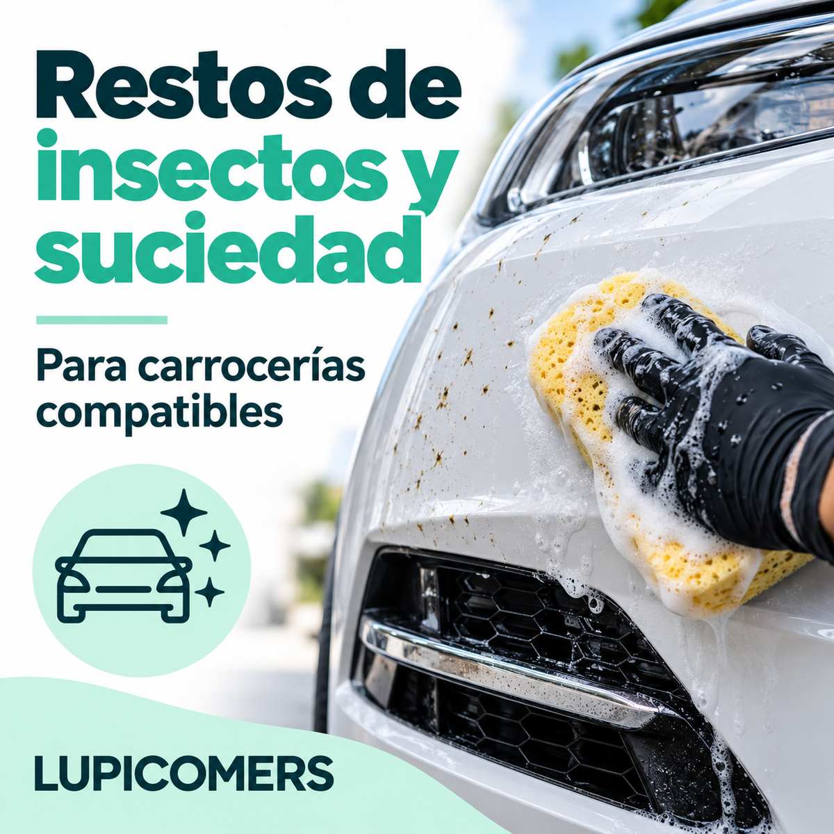 Champú quitamosquitos para coches K-FLY 1 L