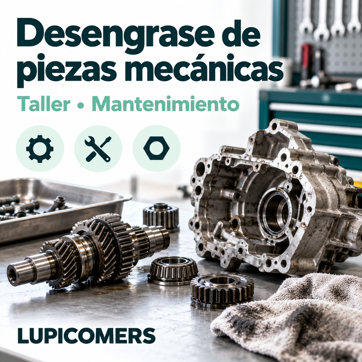 Desengrasante de motor y piezas mecánicas | Garrafa 5 L