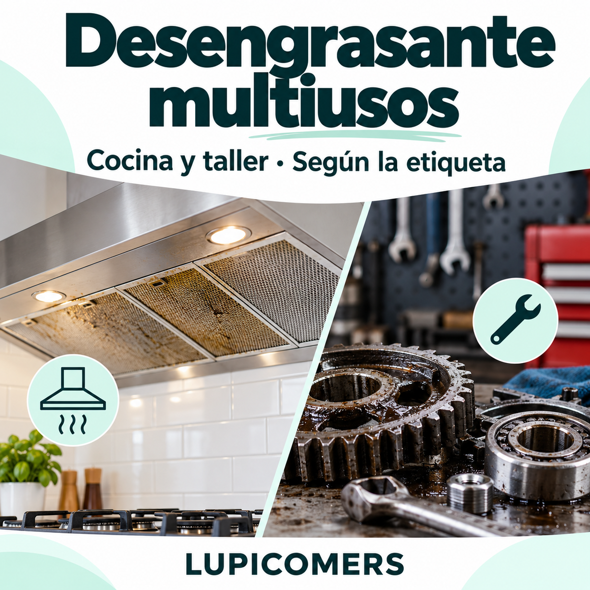 Desengrasante de motor y piezas mecánicas | Garrafa 5 L