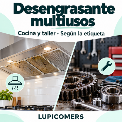 Desengrasante de motor y piezas mecánicas | Garrafa 5 L