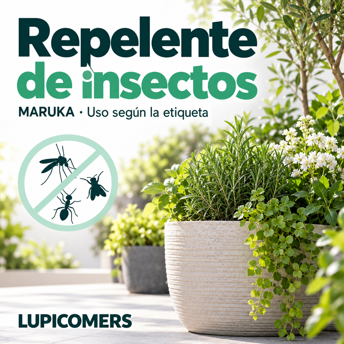 Repelente de insectos MARUKA | Envase 1 L