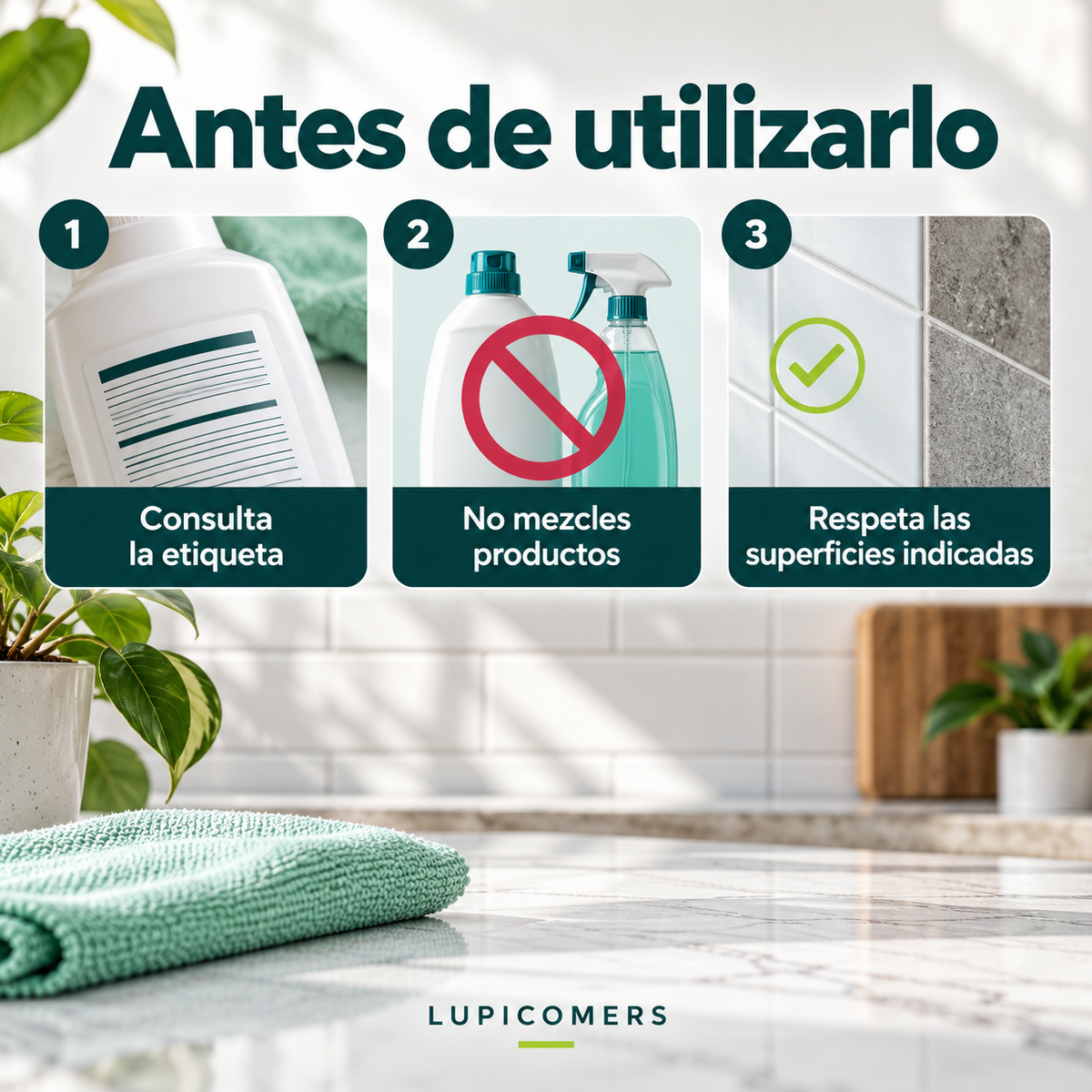 Vinagre de limpieza Kiriko | Pack 3 × 1 L